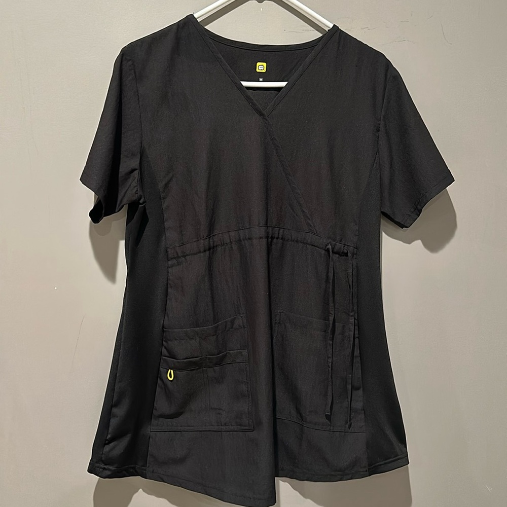 WonderWink Women's MATERNITY V-Neck Top Size M